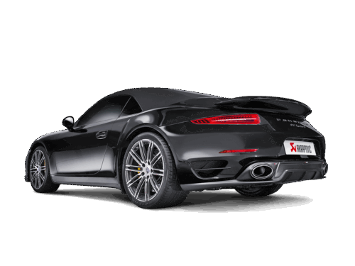 Akrapovič Carbon Fibre Rear Diffuser Porsche 911 Turbo / Turbo S (991)