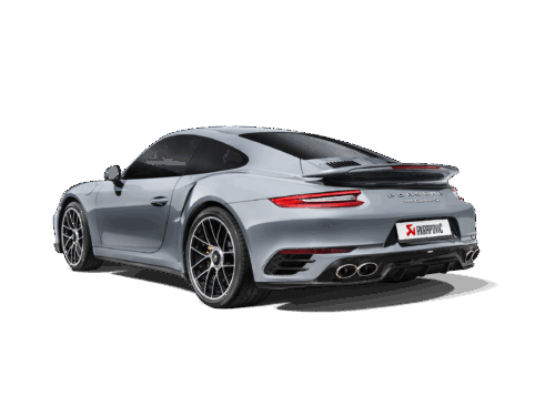 Akrapovič Carbon Fibre Rear Diffuser Porsche 911 Turbo / Turbo S (991.2)